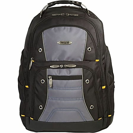 Targus Drifter II TSB239US Rugged Backpack For Up To 17" Laptops, Black/Gray