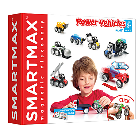 SmartMax Power Vehicles, Mix, 26 Pieces