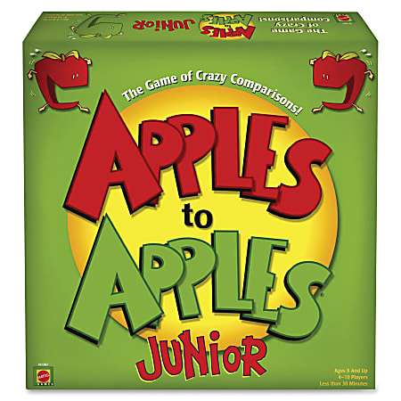 Apples to Apples Mattel Junior Party Game - Party - 4 to 10 Players - 1 Each