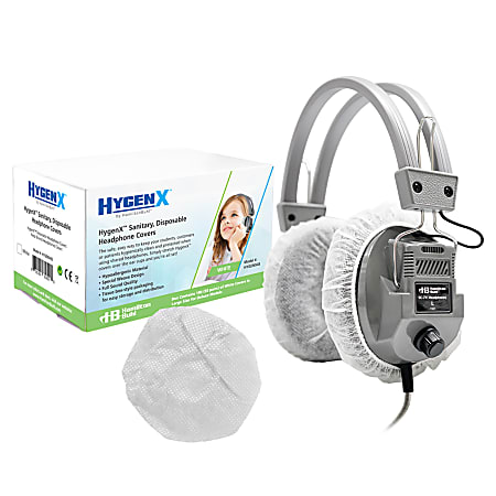 HamiltonBuhl HygenX Sanitary Ear Cushion Covers, For On-Ear