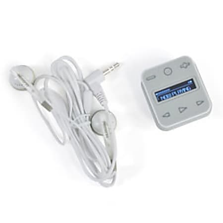 Memorex® 2GB Clip & Play Digital MP3 Player, White