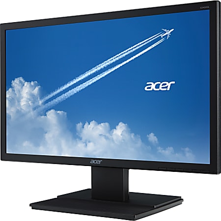 Acer V246HQL Full HD LCD Monitor - 16:9 - Black - 23.6" Viewable - Vertical Alignment (VA) - LED Backlight - 1920 x 1080 - 16.7 Million Colors - 250 Nit - 5 ms - 60 Hz Refresh Rate - DVI - VGA - DisplayPort