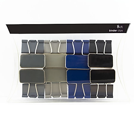 Designer binder outlet clips