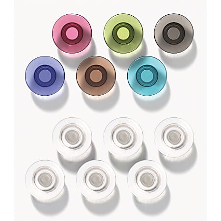 Quartet Glass Board Magnets - 0.5 Quartet Glass Board Magnets - 0.5