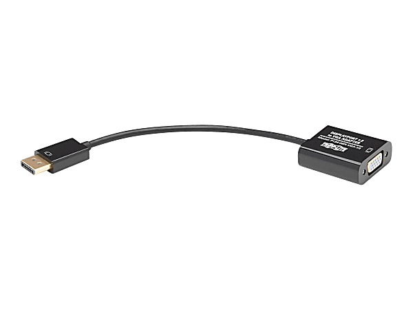 Tripp Lite 6in DisplayPort to VGA Adapter Active