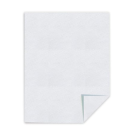 Southworth® 25% Cotton Linen Business Paper, White, Letter (8.5" x 11"), 100 Sheets Per Pack, 24 Lb, 94 Brightness