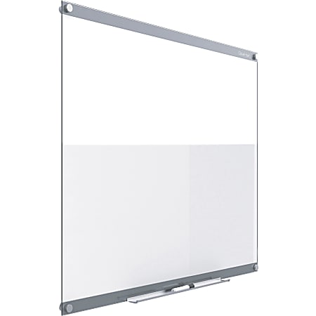 Quartet® Infinity™ Customizable Unframed Dry-Erase Whiteboard, 18" x 24", Clear/White