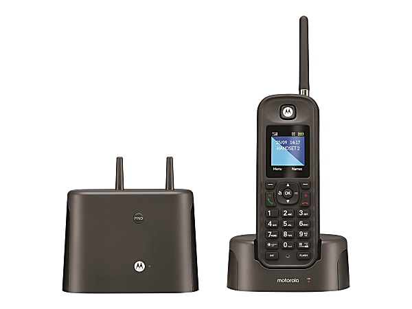 Motorola O2 Series Digital Cordless Phone With Digital Answering