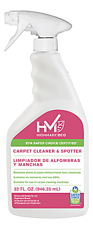 Highmark® ECO Ready-To-Use Carpet Cleaner And Spotter, 32 Oz.