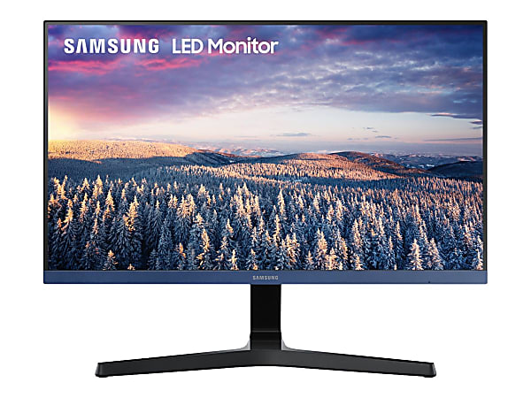Samsung S24R356FHN - SR356 Series - LED monitor - 24" - 1920 x 1080 Full HD (1080p) @ 75 Hz - IPS - 250 cd/m² - 1000:1 - 5 ms - HDMI, VGA - black