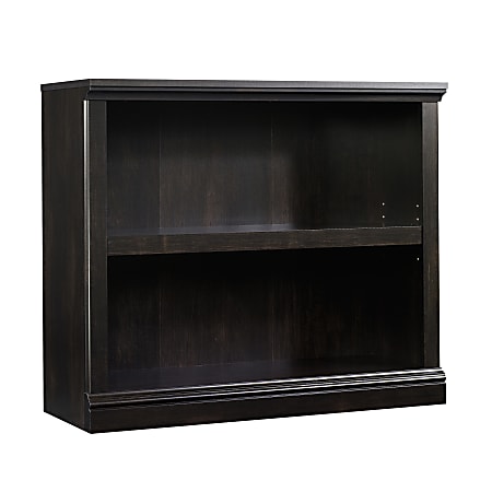 Sauder® Select 30"H 2-Shelf Bookcase, Estate Black