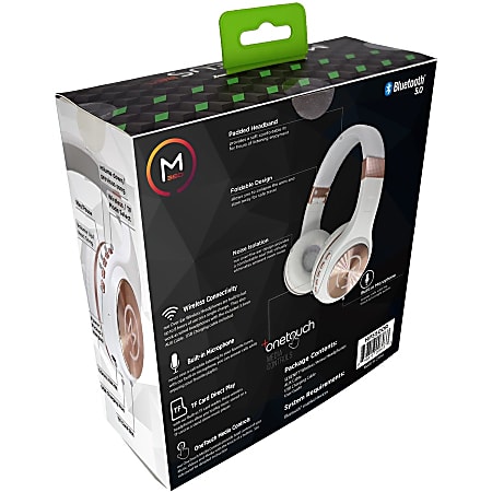 Morpheus 360 Serenity Stereo Wireless Headphones with Microphone