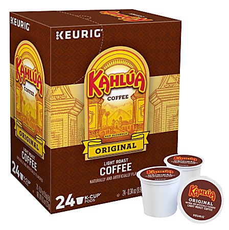 Kahlua® Single-Serve Coffee K-Cup® Pods, Arabica, Carton Of