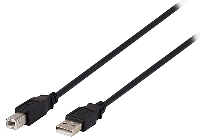 Ativa USB 2.0 Printer Cable 6ft Black 26855 Office Depot