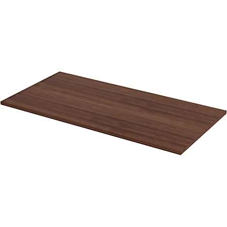 Lorell Relevance Series Tabletop - Walnut Rectangle Top - 60" Table Top Width x 30" Table Top Depth x 1" Table Top Thickness - Assembly Required - 1 Each