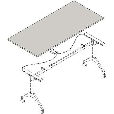 Lorell Relevance Series Tabletop - For - Table TopWalnut Rectangle Top x 60 Lorell Relevance Series Tabletop - For - Table TopWalnut Rectangle Top x 60