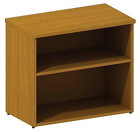 BBF 300 Series Lower Bookcase Cabinet, 26"H x 29 4/5"W x 17"D, Modern Cherry, Standard Delivery Service