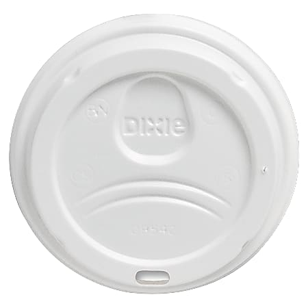 Dixie® PerfecTouch Hot Cup Lids, For 10-, 12-
