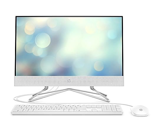 HP 22-dd0046 All-In-One Desktop, 21.5" Screen, AMD Athlon™ Silver, 4GB Memory, 256GB Solid State Drive, Windows® 11, 1K0J1AA#ABA