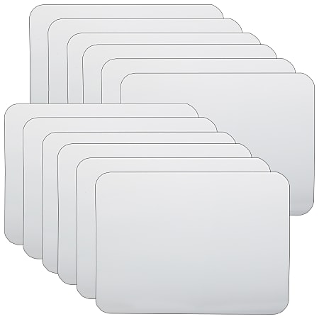 Flipside Products Two-Sided Dry-Erase Boards, 6" x 9",