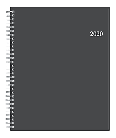 Blue Sky™ Monthly Safety Wirebound Planner, 10" x 8", Passages, January To December 2020, 100011