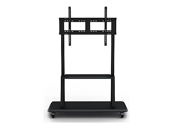 LG ST-000F - Cart - for LCD display - screen size: 55"-98" - mounting interface: 400 x 200 - 600 x 800 mm - floor-standing - for LG 55TR3DJ, 65TR3DJ, 65TR3DJ-B, 75TR3DJ, 75TR3DJ-B, 86TR3DJ, 86TR3DJ-B