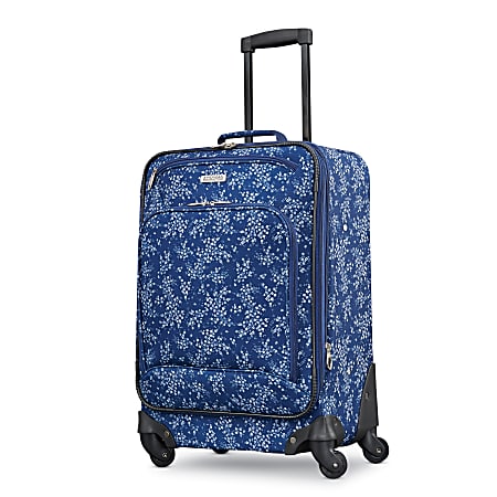 American Tourister Fieldbrook XLT Piece Luggage Set Blue Floral