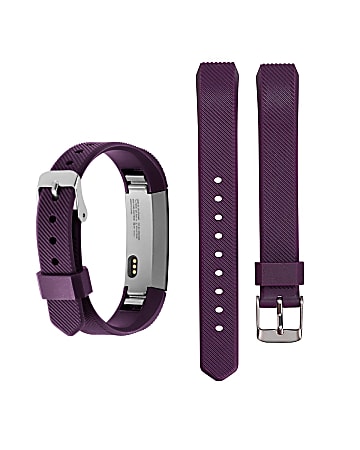 Zodaca Replacement Wristband With Clasp For Fitbit Alta/Alta HR, Purple