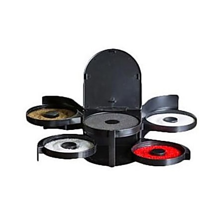 Tablecraft 5-Tier Glass Rimmer, Black
