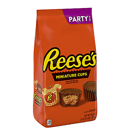 Reese's Miniature Peanut Butter Cups 35.6-Oz-Bag