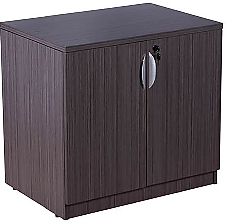 Boss Office Products 31"W Storage Cabinet, Driftwood