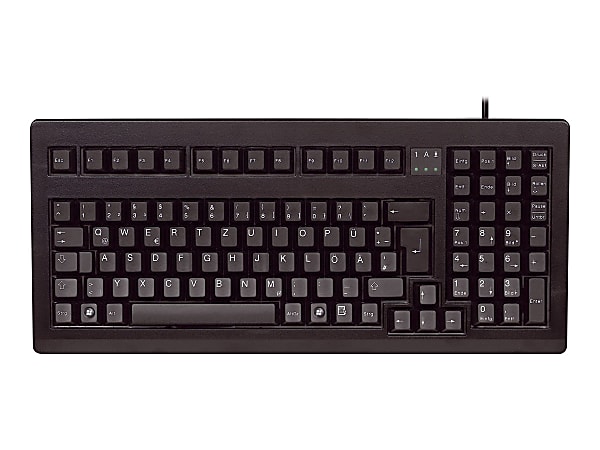 CHERRY MX1800 - Keyboard - PS/2, USB - US - black