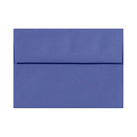 LUX Invitation Envelopes, A6, Peel & Press Closure, Boardwalk Blue, Pack Of 250