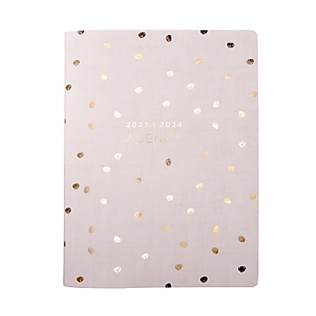Gartner Studios Weekly/Monthly Appointment Planner, 7-1/4" x 9-1/2", Pink, January To December 2023