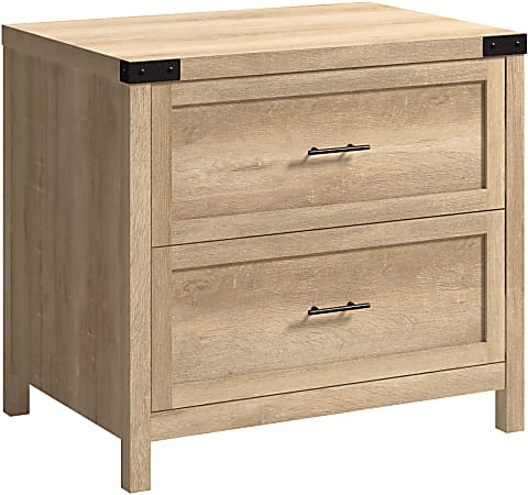 Sauder® Bridge Acre 32-15/16"W x 23-5/16"D Lateral 2-Drawer File Cabinet, Orchard Oak