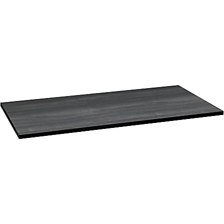 HON® 30"D x 60"W Huddle Rectangular Table Top, Gray