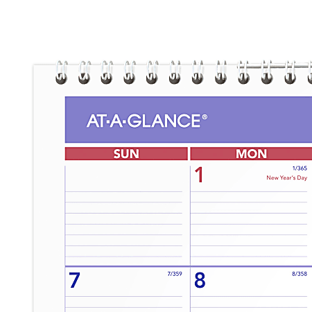 2025 AT A GLANCE® Monthly Wall Calendar 15 quot x 12 quot Traditional