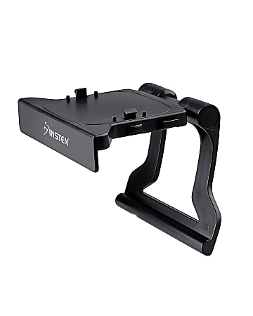 Insten Kinect Sensor TV Clip Mount Stand Mounting Holder For Microsoft XBox 360 And Slim, Black