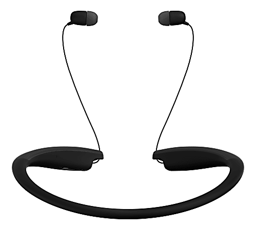 LG TONE Style Bluetooth Wireless Stereo Headset Black HBS SL6S Office Depot