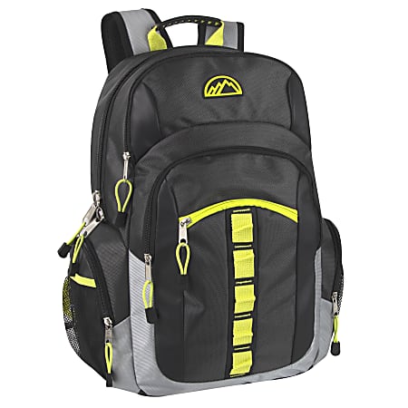 Mountain Edge Multi-Pocket Daisy Chain Backpack With 17"