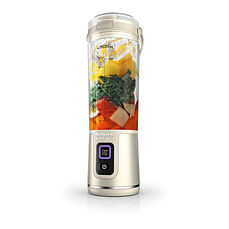 Ninja Blast Portable Blender, 18 Oz, Vanilla Bean, Total Qty 1