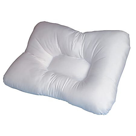 DMI® Stress-Ease Hypoallergenic Orthopedic Bed Pillow, 17" x 22", White
