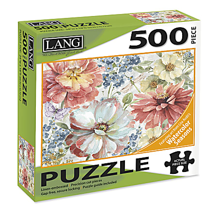 Lang 500-Piece Jigsaw Puzzle, Spring Meadow