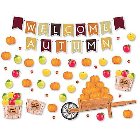 North Star Teacher Resources Welcome Autumn Bulletin Board Set