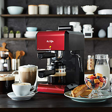 Red mr coffee maker deals