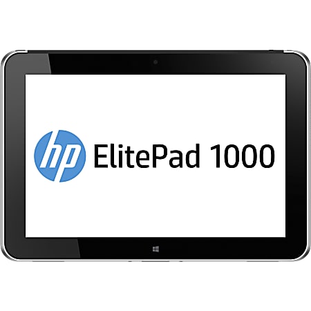 HP ElitePad 1000 G2 Healthcare Tablet - 10.1" - 4 GB LPDDR3 - Intel Atom Z3795 Quad-core (4 Core) 1.59 GHz - 128 GB - Windows 8.1 Pro 64-bit - 1920 x 1200 - 4G