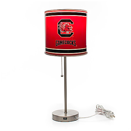 Imperial NCAA Table Lamp, 19"H, University Of South Carolina