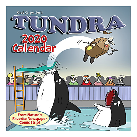 Willow Creek Press Humor & Comics Monthly Wall Calendar, 12" x 12", Tundra, January To December 2020 