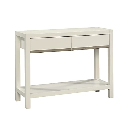 Sauder® Manhattan Gate Sofa Table With Drawers, Ivory