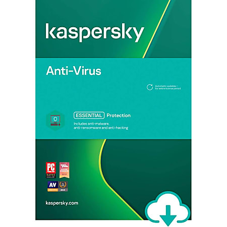 Kaspersky® Anti-Virus, 1-User, 1-Year Subscription
